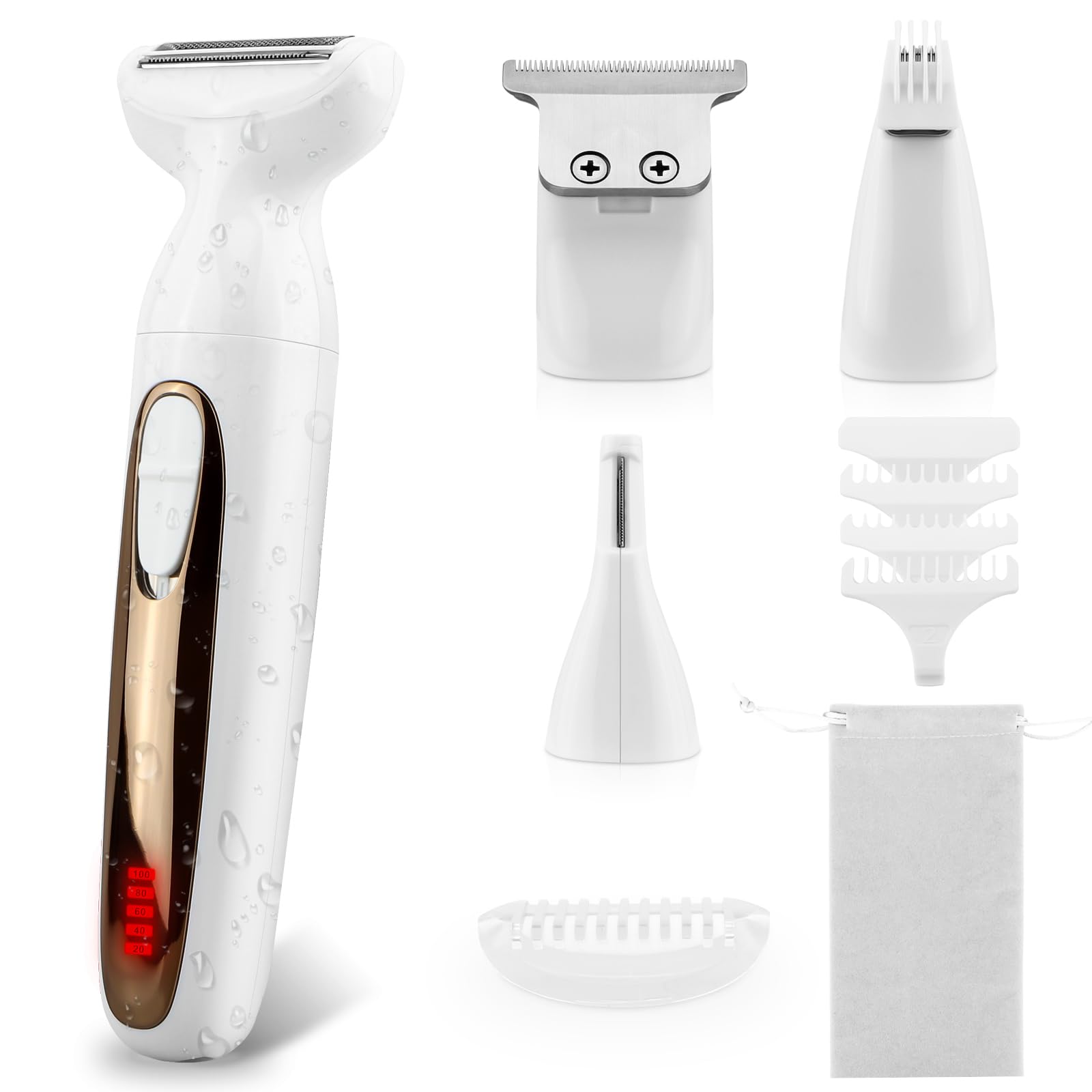 Men'S Grooming Underarm - Electric Body Hair Trimmer & Shaver,