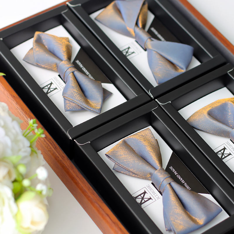 Silk bow tie wedding male groo - Men'S Grooming For Wedding 리뷰 및 가격