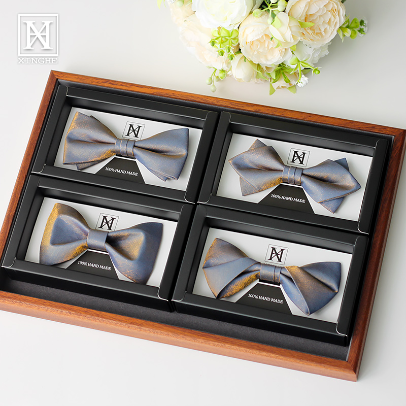 Silk bow tie wedding male groo - Men'S Grooming For Wedding 리뷰 및 가격