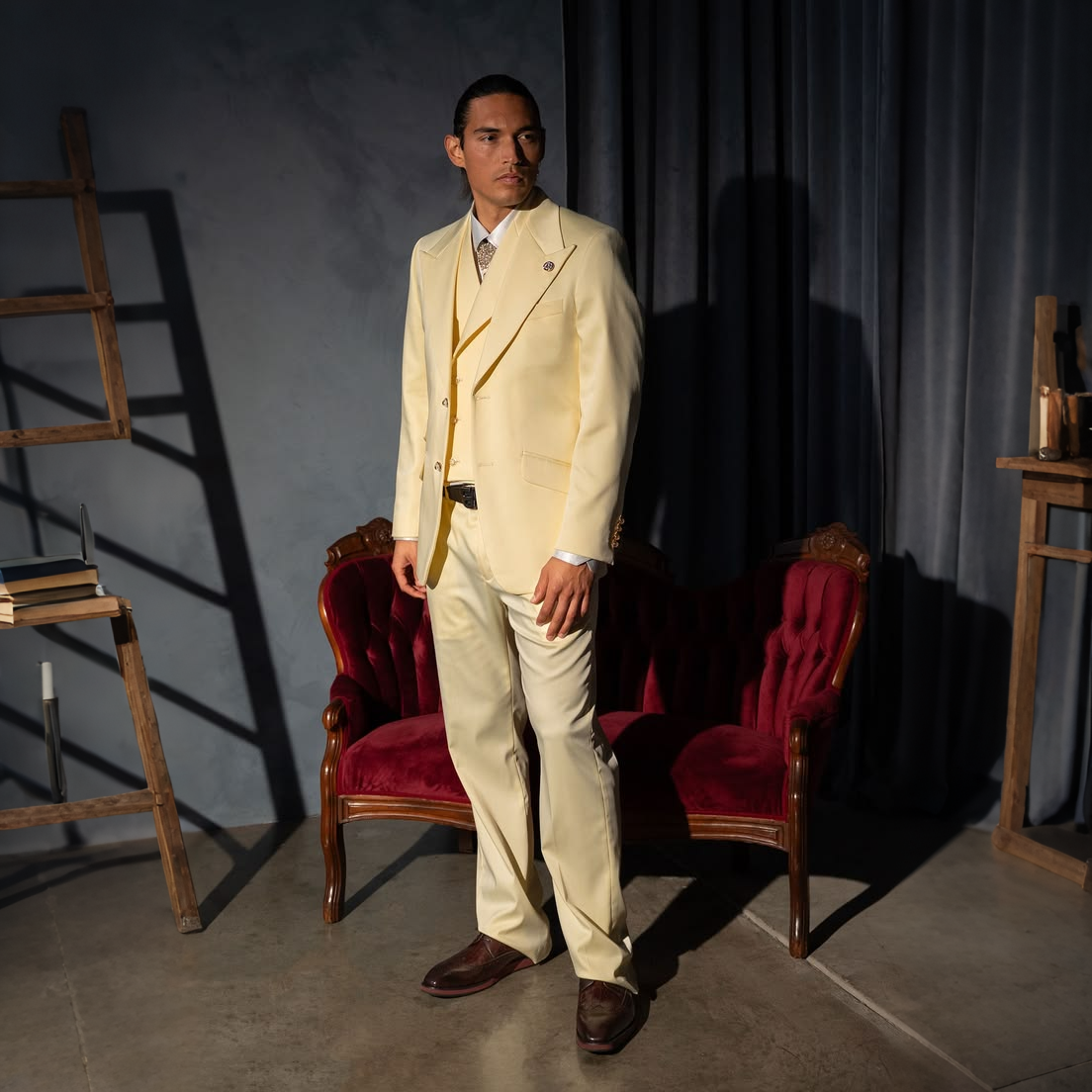 Formal Men's Cream 3Piece Suit - Men'S Grooming Cream 리뷰 및 가격