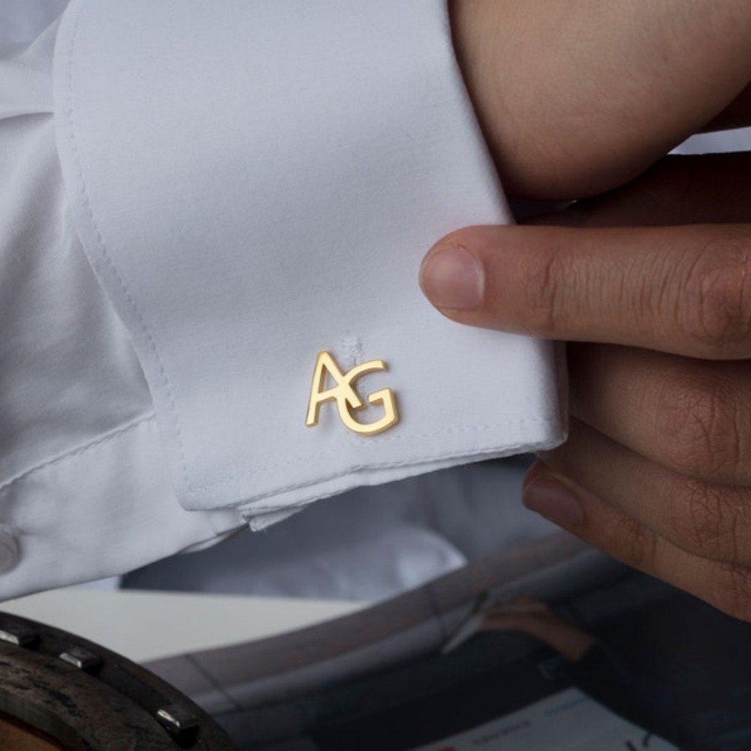 Custom Name Cufflinks for Men  - Men'S Grooming For Wedding 리뷰 및 가격