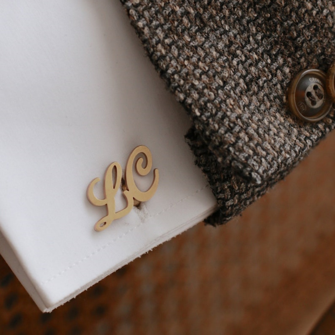 Custom Name Cufflinks for Men  - Men'S Grooming For Wedding 리뷰 및 가격
