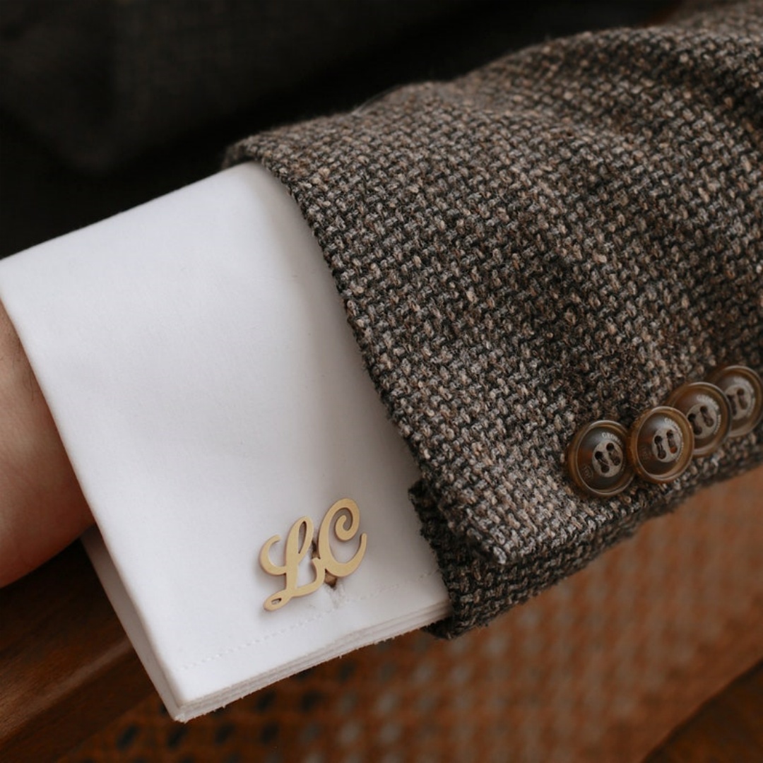 Custom Name Cufflinks for Men  - Men'S Grooming For Wedding 리뷰 및 가격
