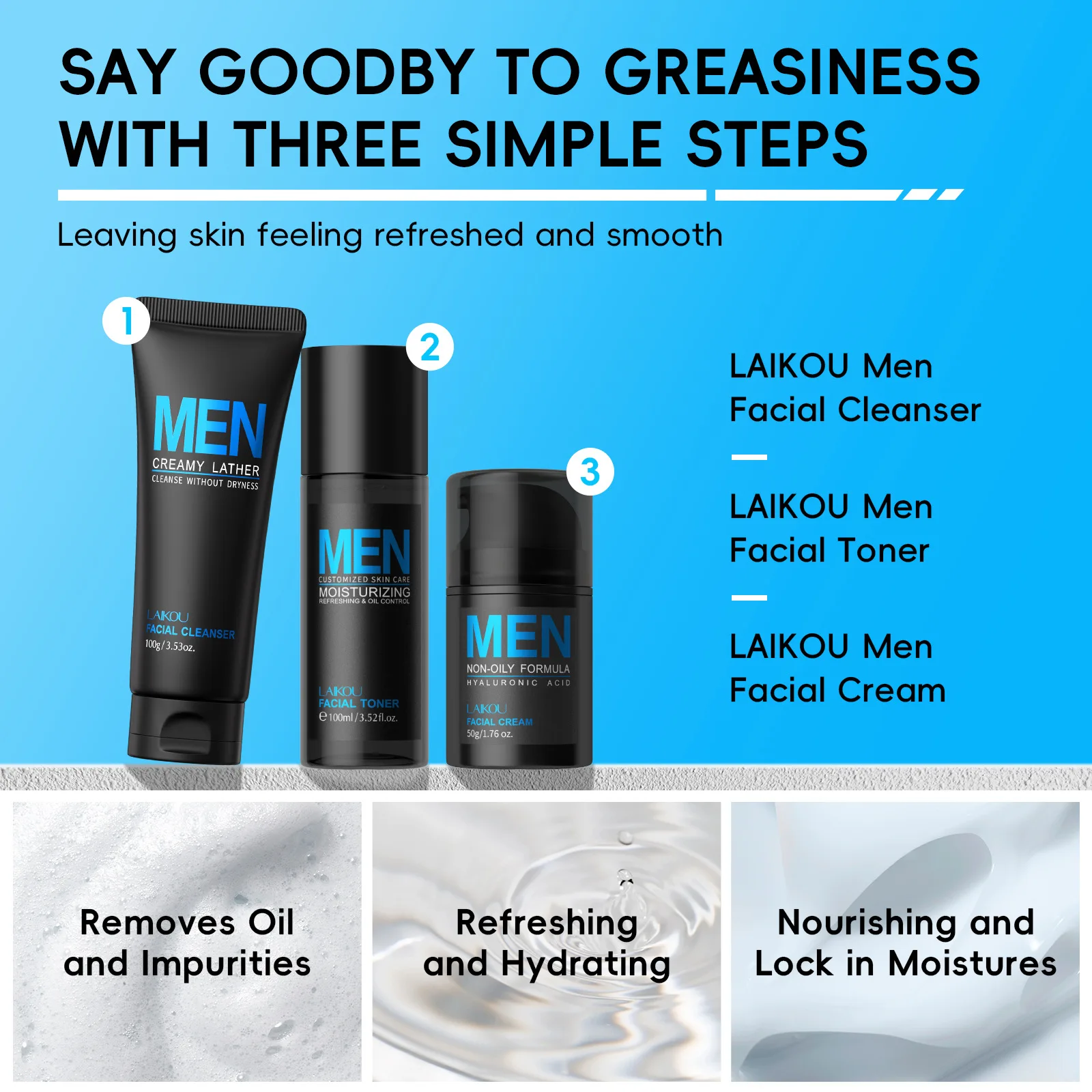Mens 3 In 1 Grooming Set Clean - Men'S Grooming Cream 리뷰 및 가격