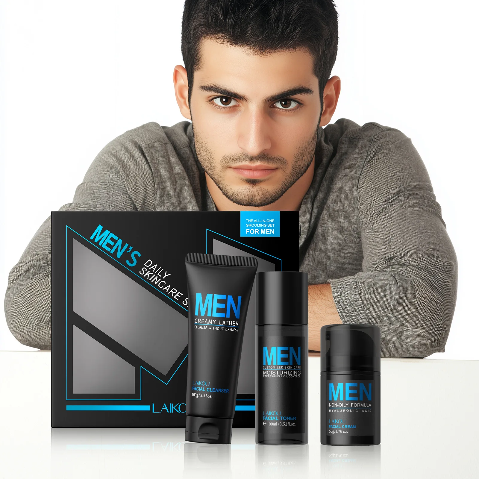 Mens 3 In 1 Grooming Set Clean - Men'S Grooming Cream 리뷰 및 가격