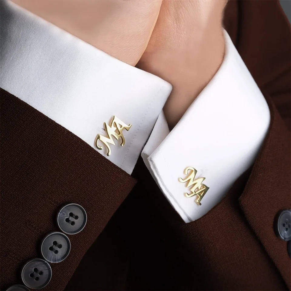 Customized Initial Letter Cuff - Men'S Grooming For Wedding 리뷰 및 가격