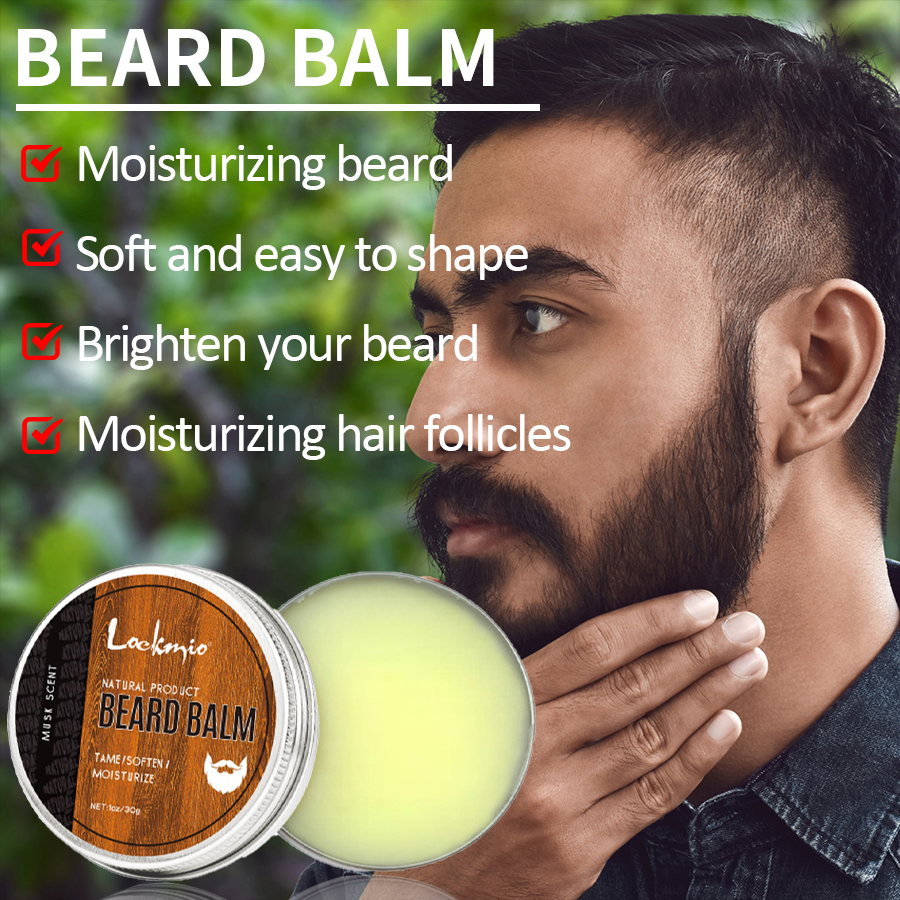 Men Beard Balm Kit Whisker Moi - Men'S Grooming Cream 리뷰 및 가격