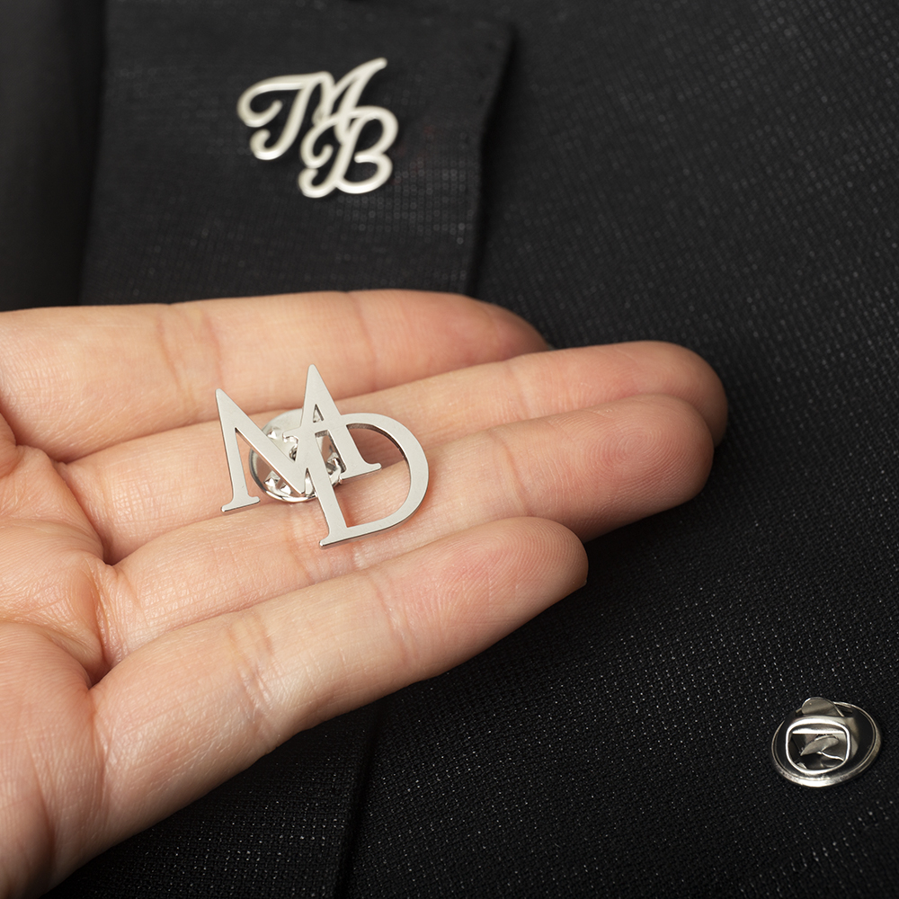 Tangula Custom Initials Brooch - Men'S Grooming For Wedding 리뷰 및 가격