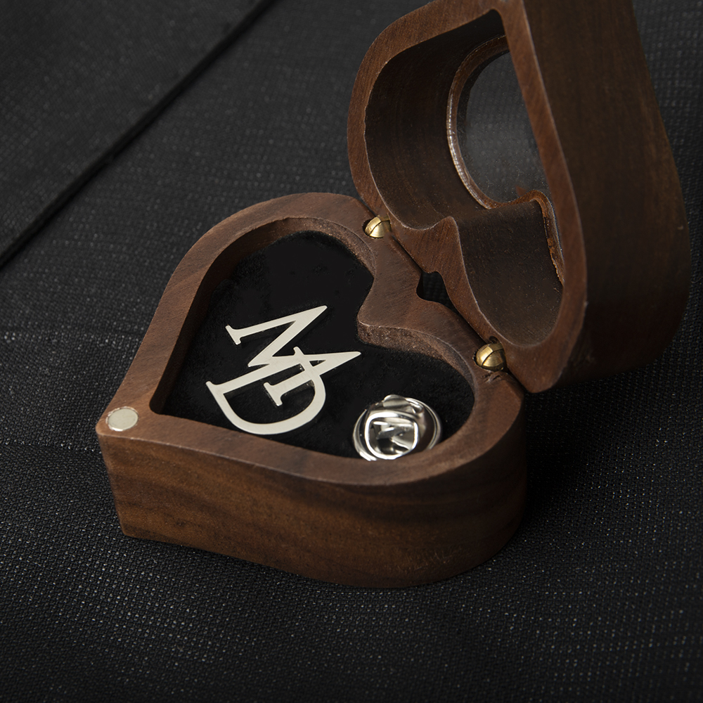 Tangula Custom Initials Brooch - Men'S Grooming For Wedding 리뷰 및 가격