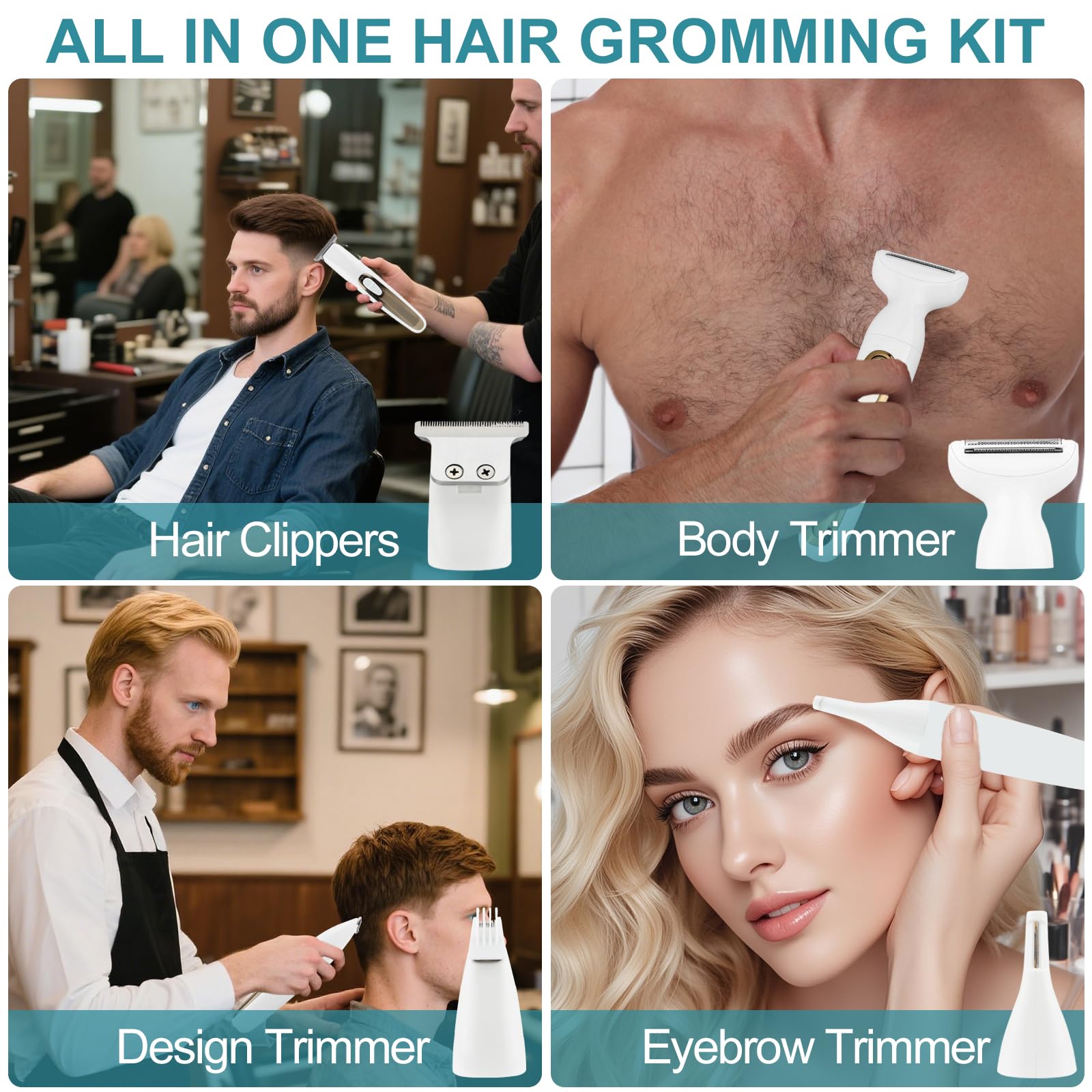 Electric Body Hair Trimmer & S - Men'S Grooming Underarm 리뷰 및 가격
