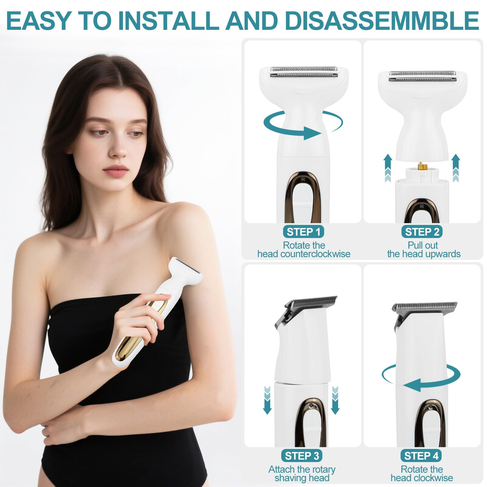 Electric Body Hair Trimmer & S - Men'S Grooming Underarm 리뷰 및 가격