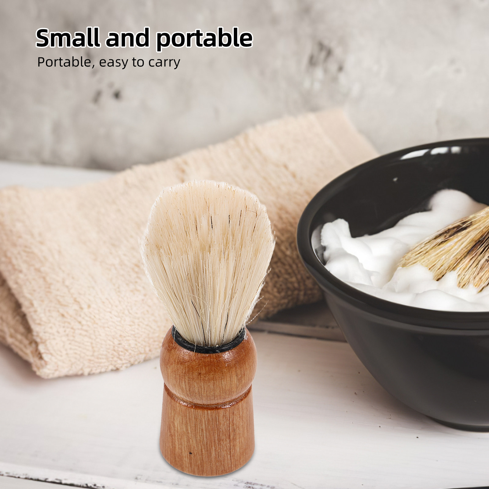 Retro Beard Shaving Brush with - Men'S Grooming Cream 리뷰 및 가격