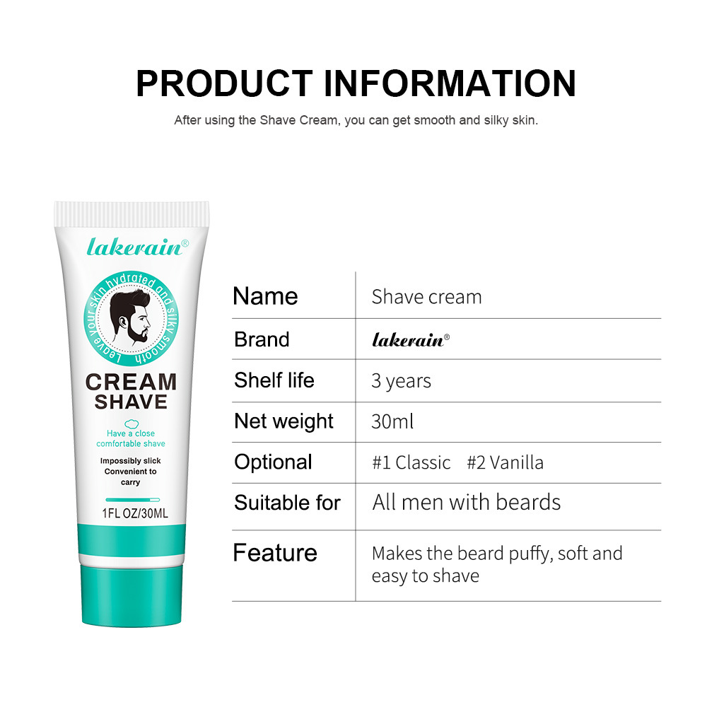 lakerain Shave Cream Shave Gel - Men'S Grooming Cream 리뷰 및 가격
