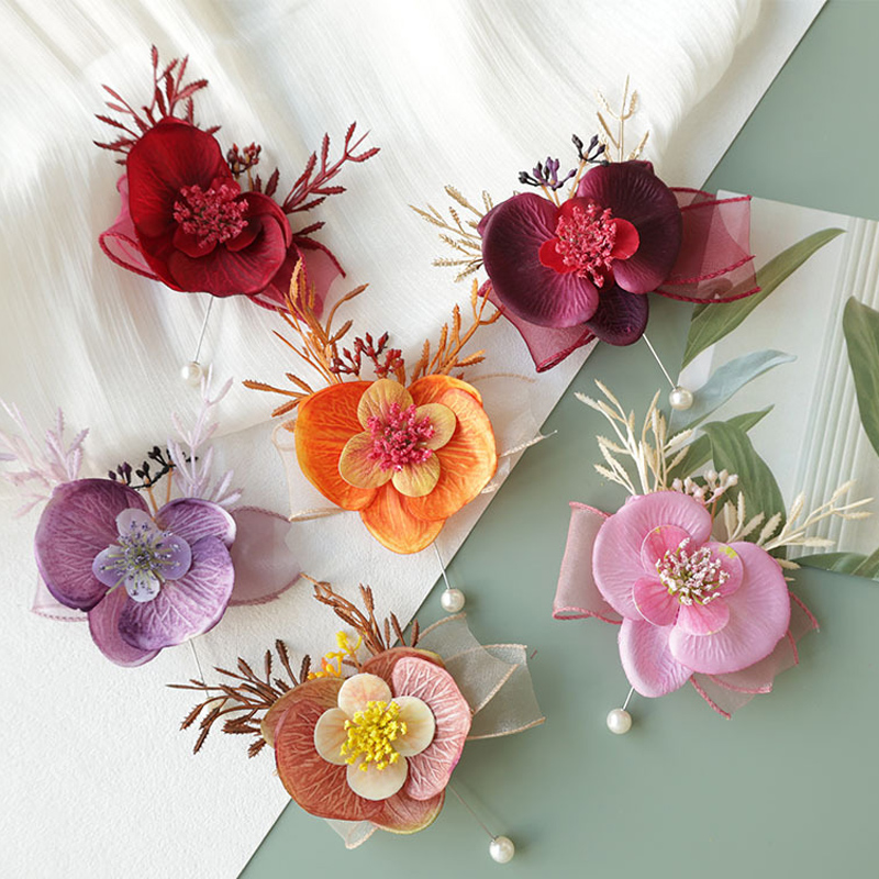 25077 Wrist Corsage and Bouton - Men'S Grooming For Wedding 리뷰 및 가격