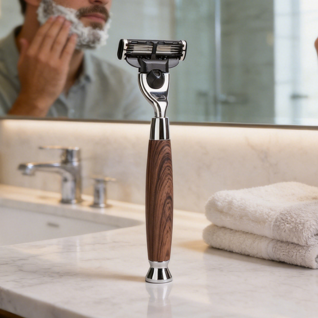 iRAZOR Classic Wood Grain Shav - Men'S Grooming Underarm 리뷰 및 가격